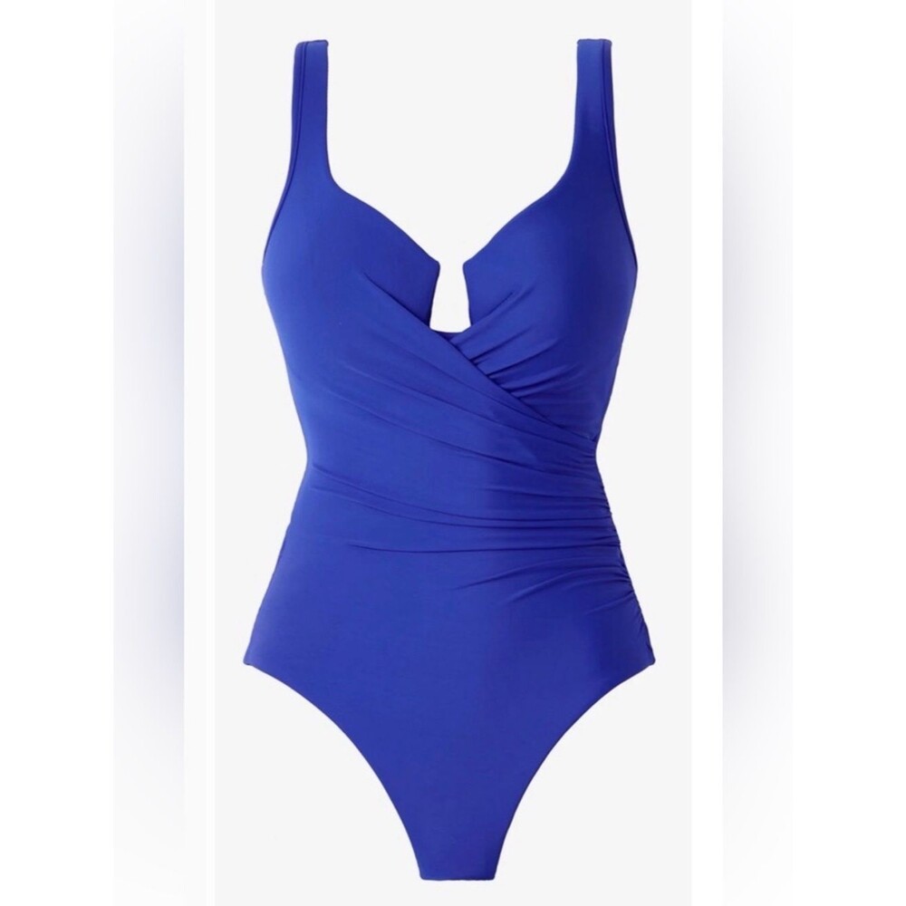Miraclesuit Must Have Escape One-Piece Swimsuit in Royal Blue